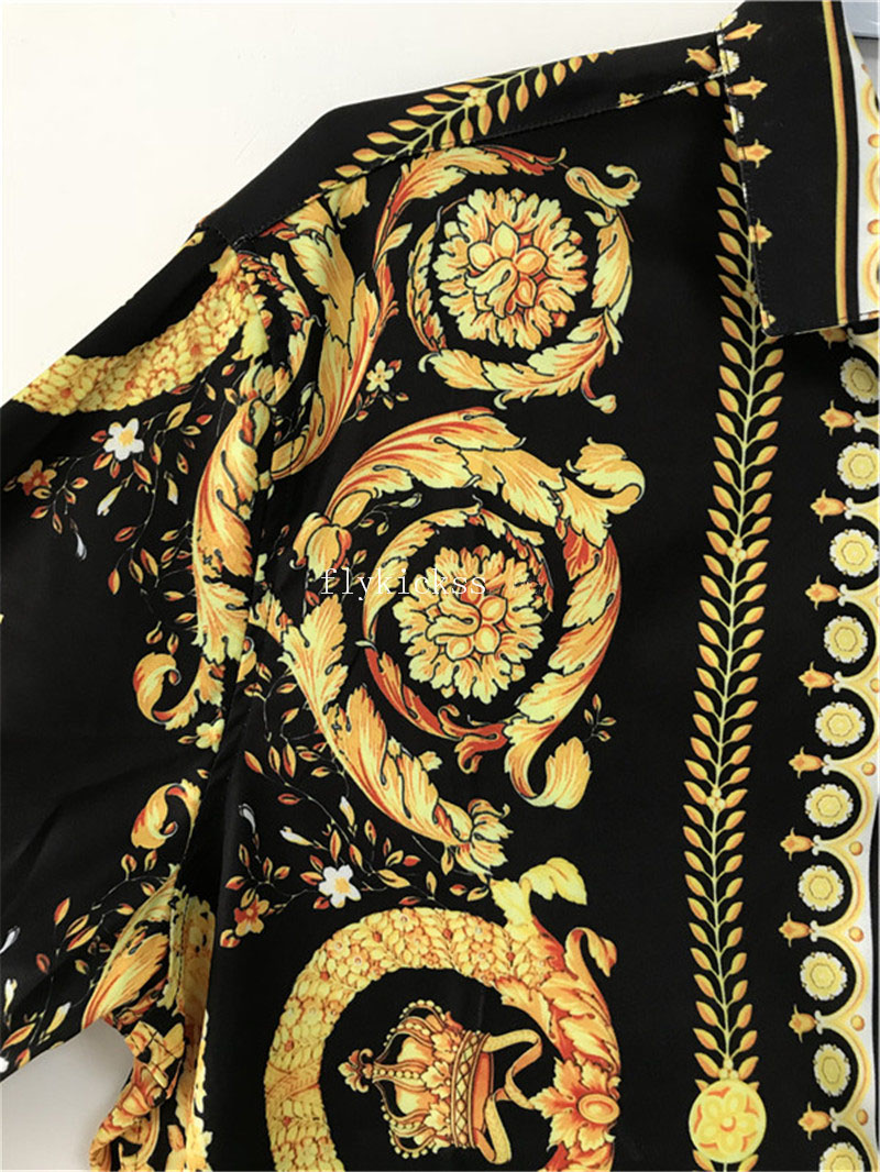 Silk Gianni Versace Shirt